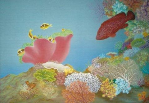 Le jardin sous la mer